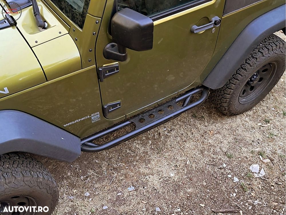 Praguri trepte laterale Jeep Wrangler Rubicon JK 2 Usi (2007-2017)- livrare gratuita - 9
