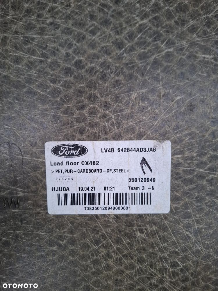 FORD KUGA MK3 PÓŁKA TYLNA PODLOGA BAGAŻNIKA - 3