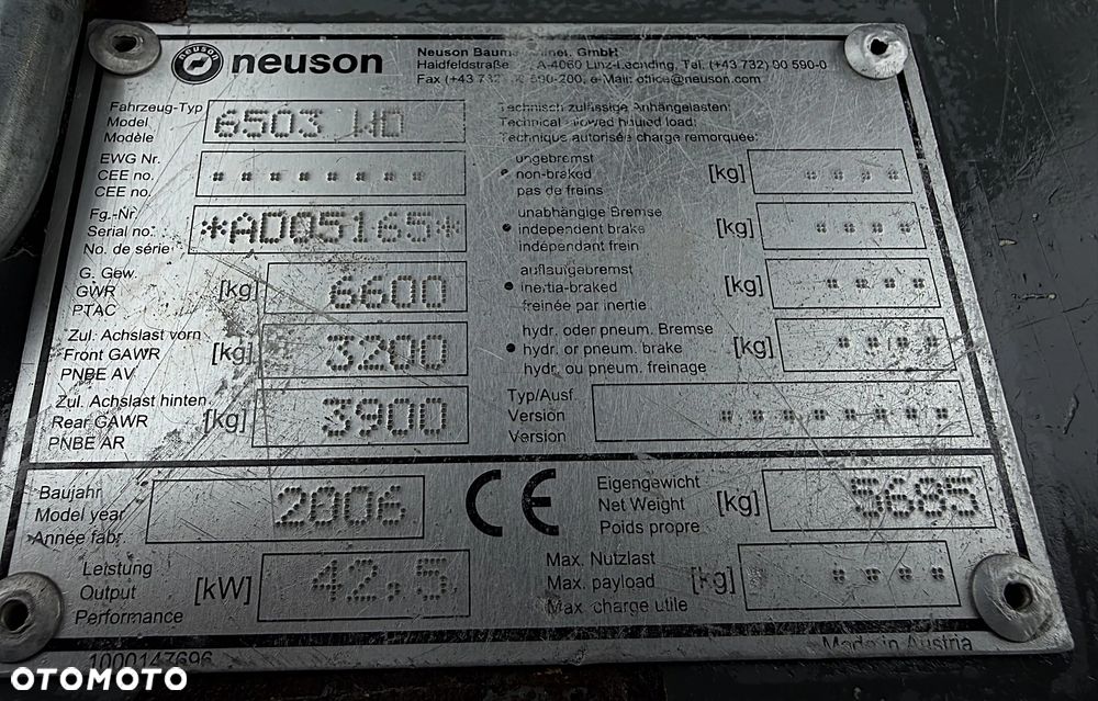 Wacker Neuson 6503 Koparka Kołowa 7ton. Nowe Podwójne Opony z felgami dodatkowe! Niski Przebieg. Maszyna w Bardzo ładnym Stanie. Pochodzi z Komuny Norweskiej. Silnik YANMAR 65KM. Zero luzów wycieków 2 łyżki Okazja. Maszyna pracowała sporadycznie przy lekkich pracach publicznych. Zero zużycia. Dekra 2026r Dokumentacja. Stabilizatory. Zamki na tłokach. 3 sekcje Hydrauliczne. Szybka wolna Jazda. Silnik YANMAR - 20