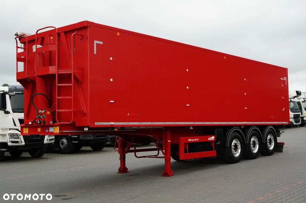 Benalu WYWROTKA 56 m3 / ALUMINIOWA / OŚ PODNOSZONA / SAF / ALUFELGI / - 2