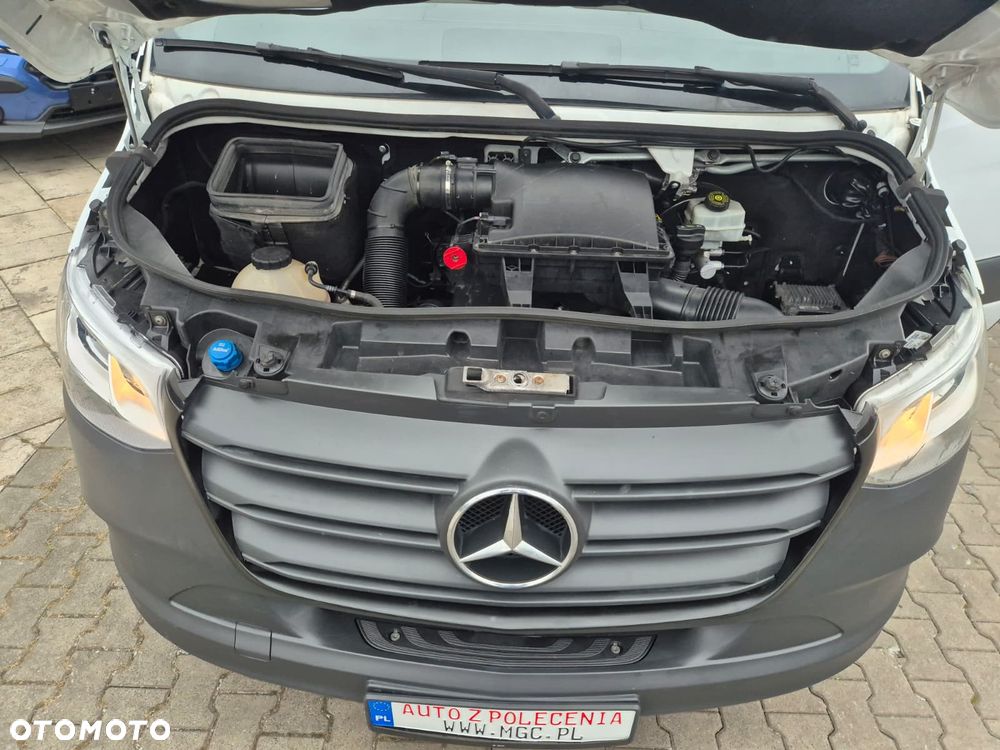 Mercedes-Benz Sprinter Maxi Long - FURGON / BLASZAK / IZOTERMA / OCIEPLONY / OGRZEWANIE NA PAKĘ / SERWISOWANY W ASO / NOWA SKRZYNIA BIEGÓW / ORYG. PRZEBIEG / BRAK RDZY - 39
