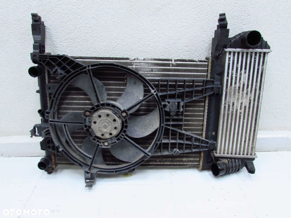 RENAULT KANGOO II 1.5 DCI 08-15 CHLODNICA WENTYLATOR INTERCOOLER 8200536235 KPL - 4