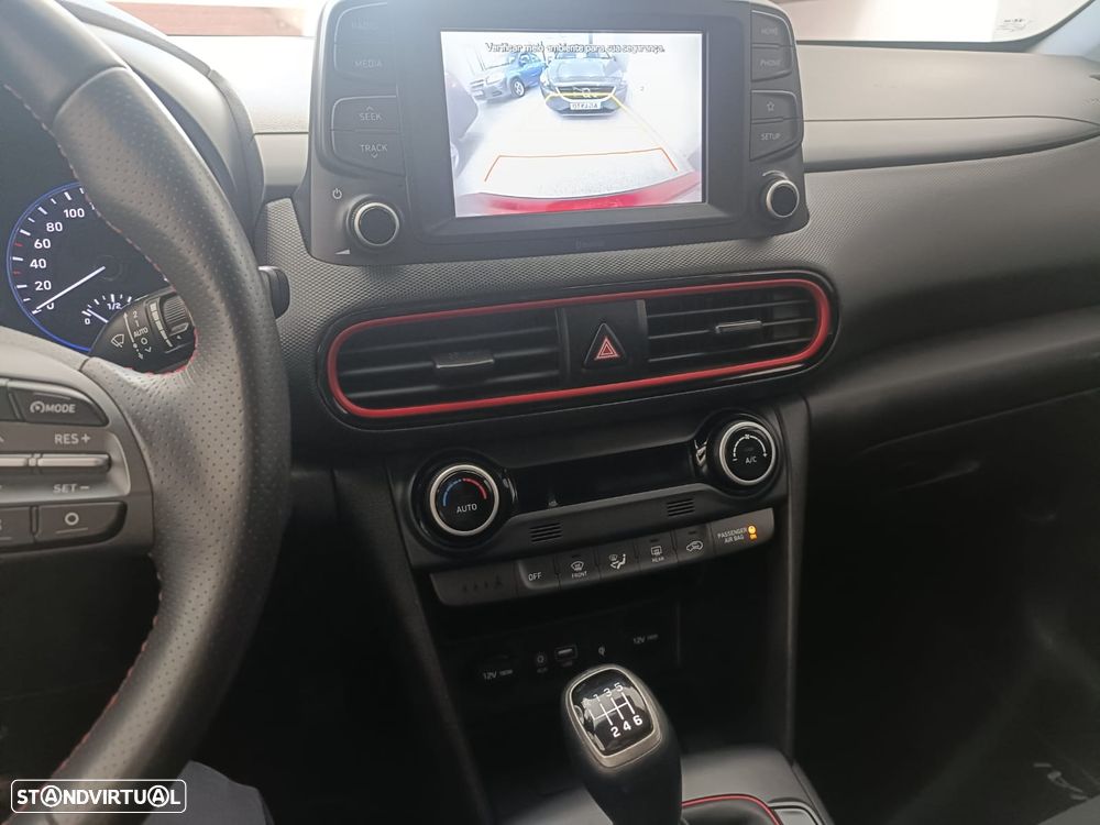 Hyundai Kauai 1.0 T-GDi Premium Pele/Tec Ver.+Nav+Vision - 10