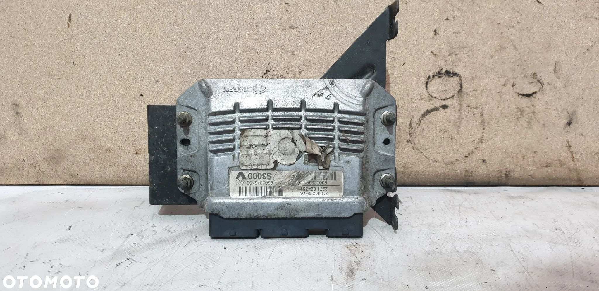 Renault Megane II Scenic II 1.6 16V  Komputer Sterownik Silnika 8200242405 - 1