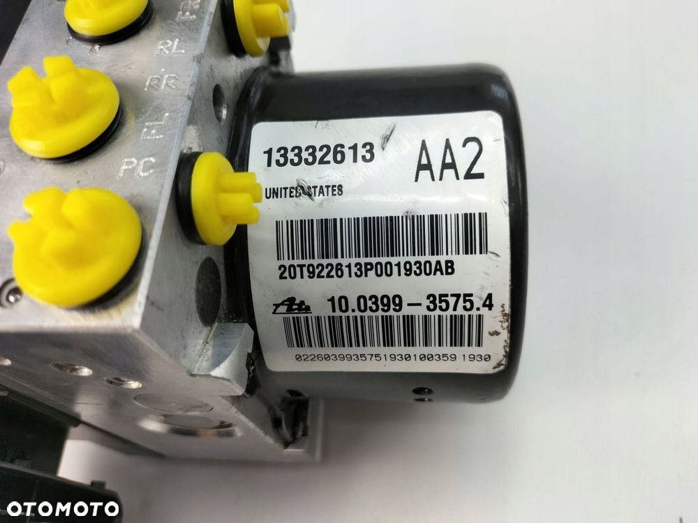 POMPA HAMULCOWA STEROWNIK ABS OPEL ASTRA J 13332613 10.0399-3575.4 - 4