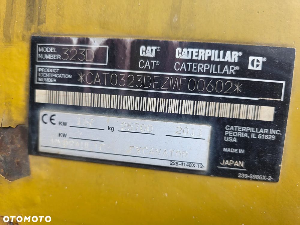 Caterpillar Cat 323 D 3 Razy Łamane Ramie Spr z Niemiec - 3