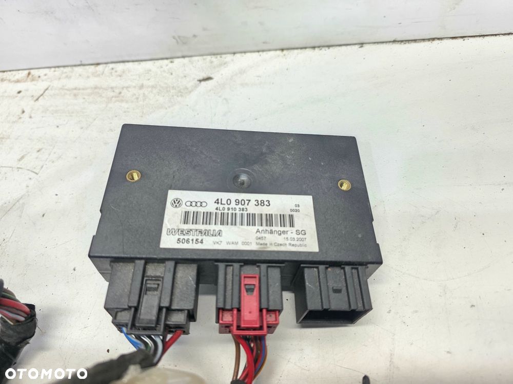 HAK HOLOWNICZY SKŁADANY + MODUŁ WESTFAILA AUDI Q7 4L 4L0092155 4L0907383 - 8