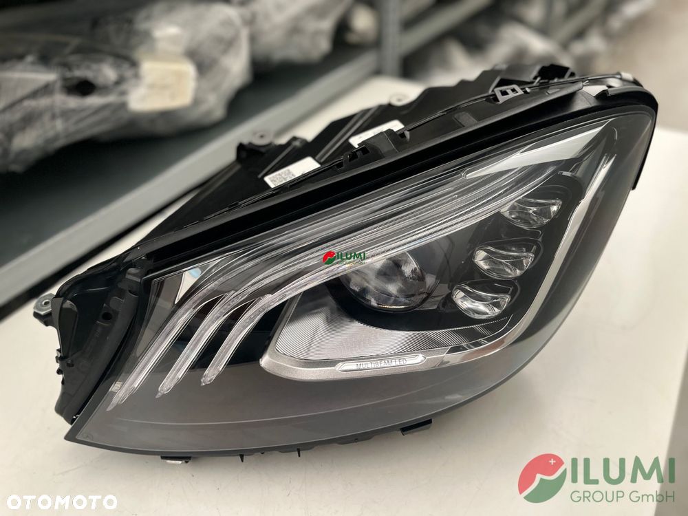 MERCEDES W222 Multibeam Nightvision Reflektor Lewy A2229068103 - 4