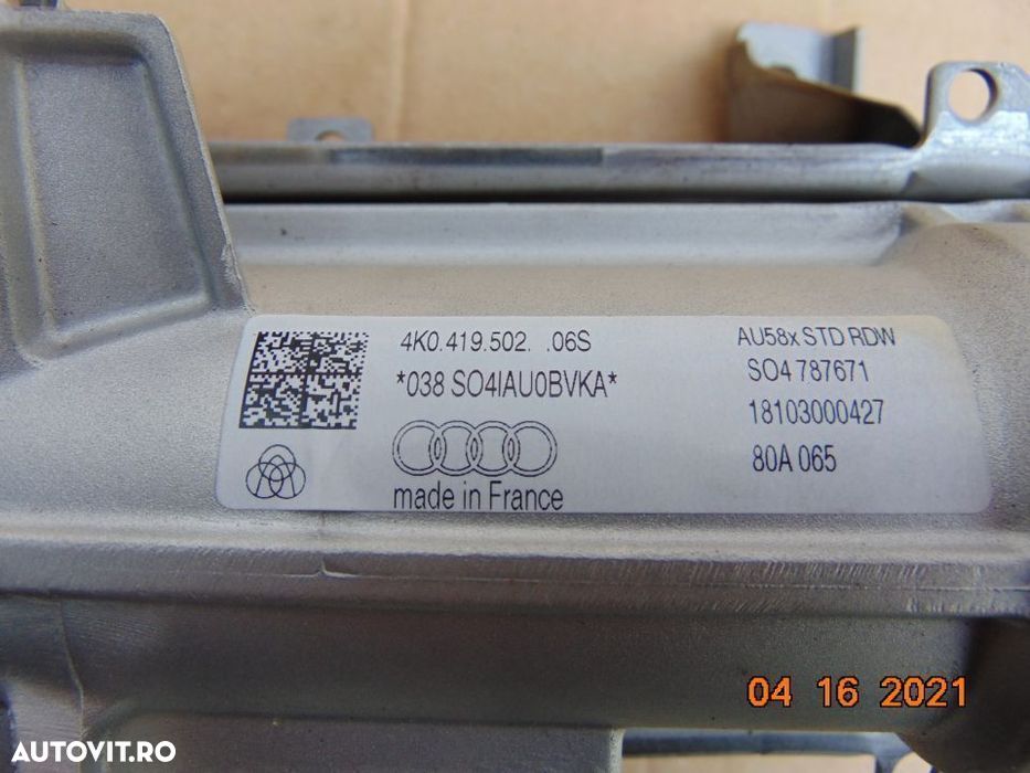 Coloana volan Audi A6 4k C8 ax volan coloana audi a6 c8 4k - 2