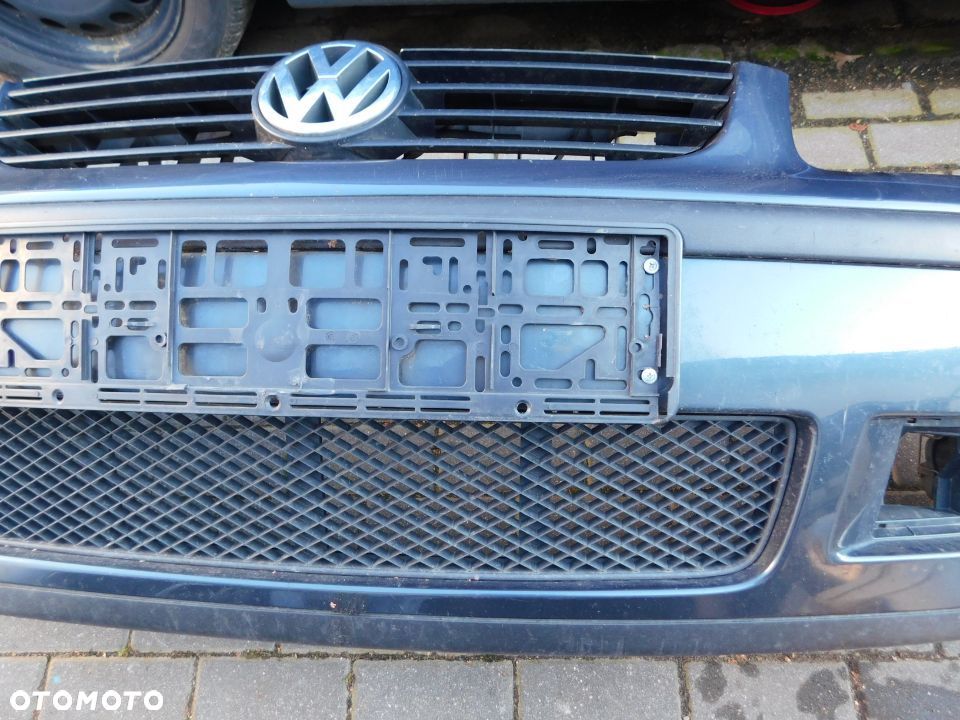 zderzak przedni przód VW POLO 6N2 lift 99-01 LC7U kompletny - 4