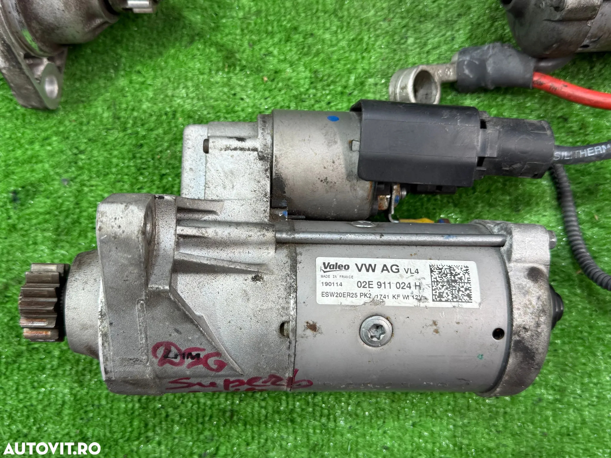 ELECTROMOTOR ( 5 BUC.) VOLKSWAGEN / SKODA / SEAT / AUDI COD OEM 02M911024C 02M911024S 02E911024H - 6