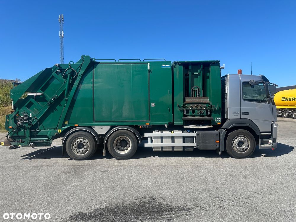 Volvo FM 330 6x2 Śmieciarka 2 komory NTM - 14