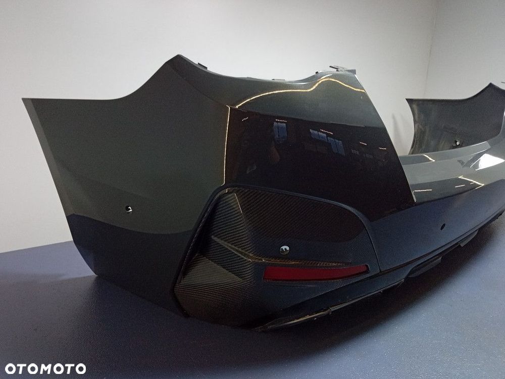BMW I4 G26 ZDERZAK TYŁ TYLNY M PAKIET M PERFORMANCE CARBON C36 - 2