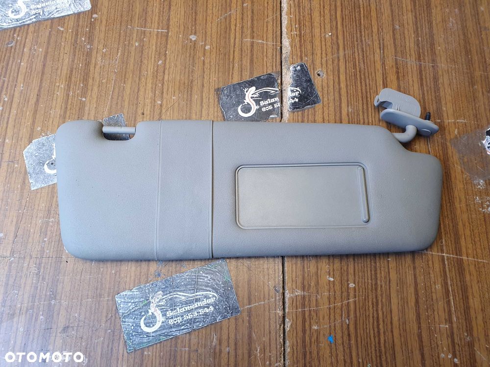 Daszek Lewy Słonecznik Oslona Przeciwsloneczna Platin Hell AUDI A4 B6 8E0857551/551A - 10
