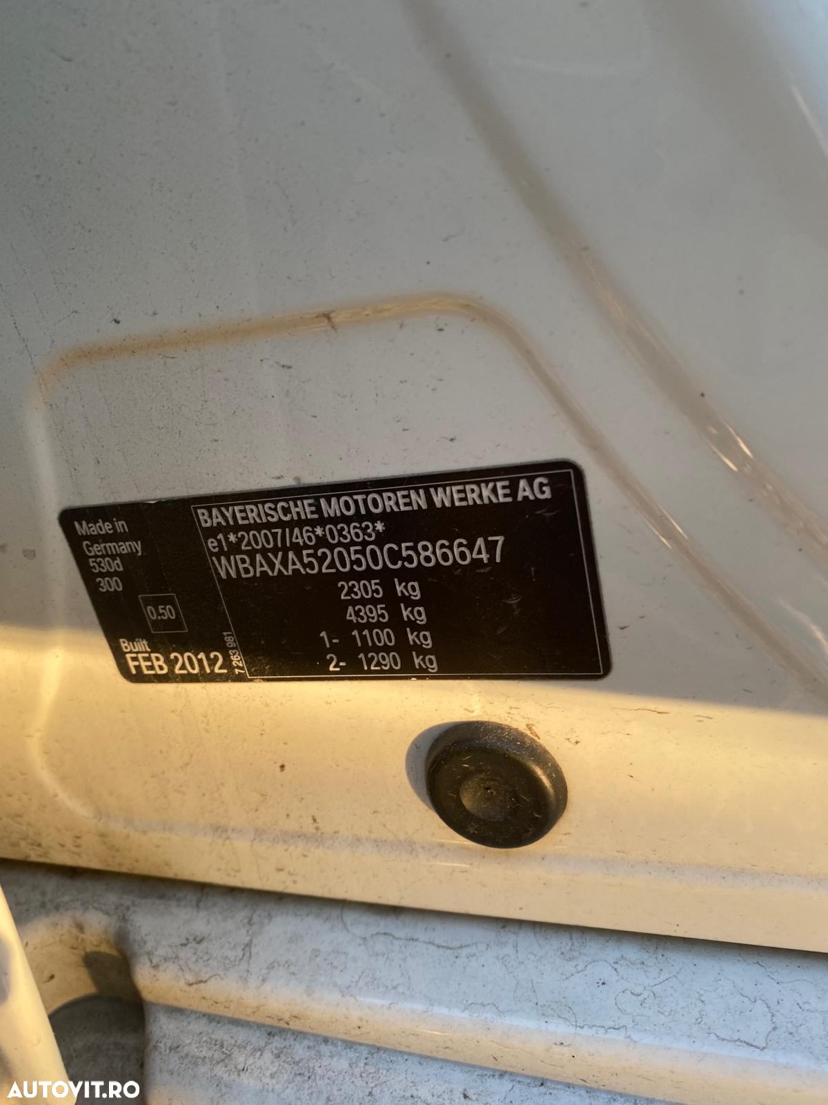 BMW 530 F10 Diesel - 5