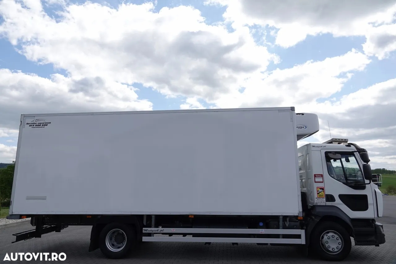 Renault D 16 260 / FRIGIDER - 6.8 M / MULTITEMPERATURE / CARRIER SUPRA 850 MT / 16 EP / EURO 6 / 2017 - 12