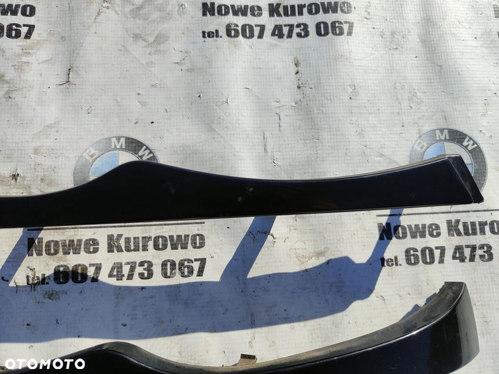 BMW E46 Sedan Kombi Lifting brewka listwa pod lampę lewa prawa Black Sapphire 475/9 - 3