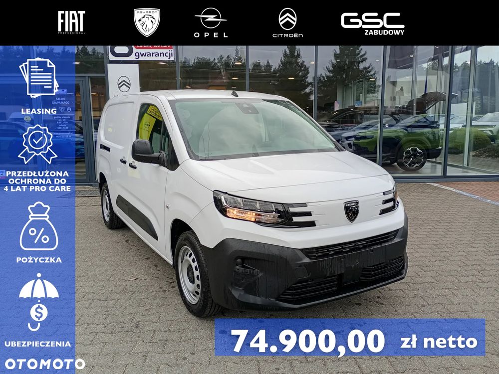 Peugeot Partner Furgon Long 950kg 100KM BlueHDi - 1