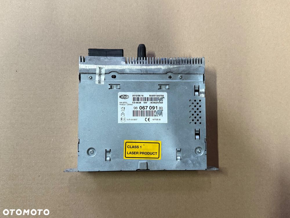 RADIO NAWIGACJA Z WYŚWIETLACZEM PEUGEOT CITROEN 9806709180 A2C84145200  -WYSYŁKA- - 3