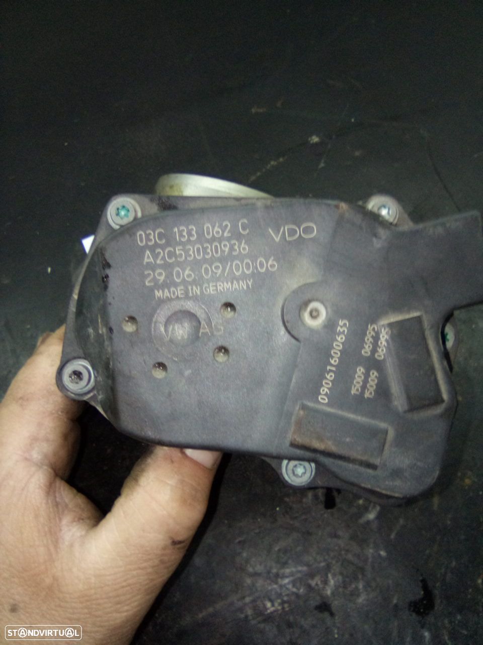Borboleta De Admissão Volkswagen Golf Plus (5M1, 521) - 1