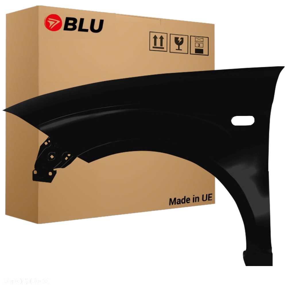 BLU Błotnik SEAT ALTEA 5P1 lewy przód 2004-2015 ocynk do lakierowania - 1