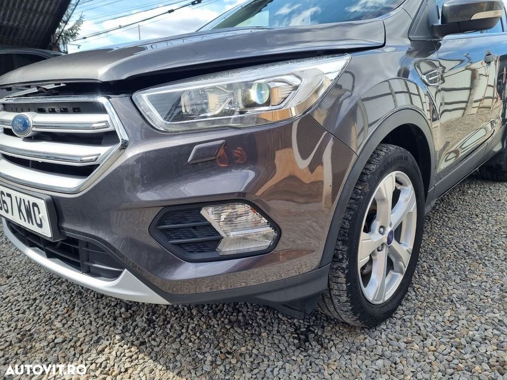 Bara fata Ford Kuga II Facelift 2016 - 2019 Grey (1497) Diesel model cu spalatoare far - 2