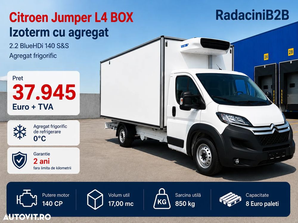 Citroën Jumper BOX Izoterm cu agregat inclus - 1