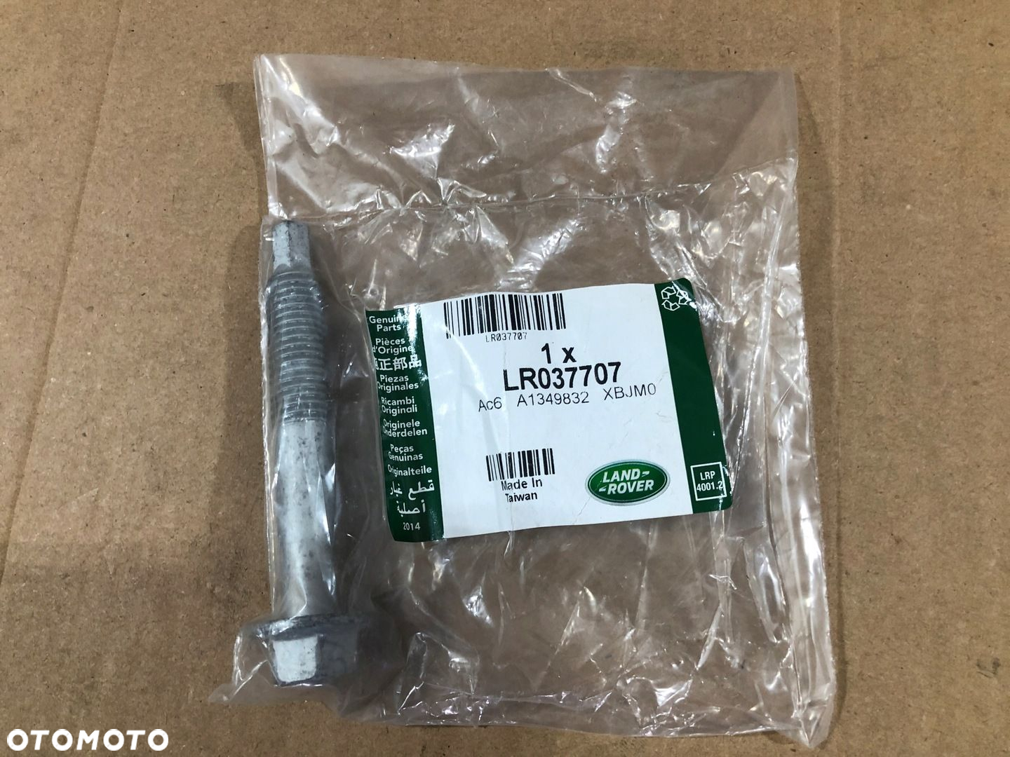 LAND ROVER ŚRUBA MOCOWANIA WAHACZA LR037707 - 2
