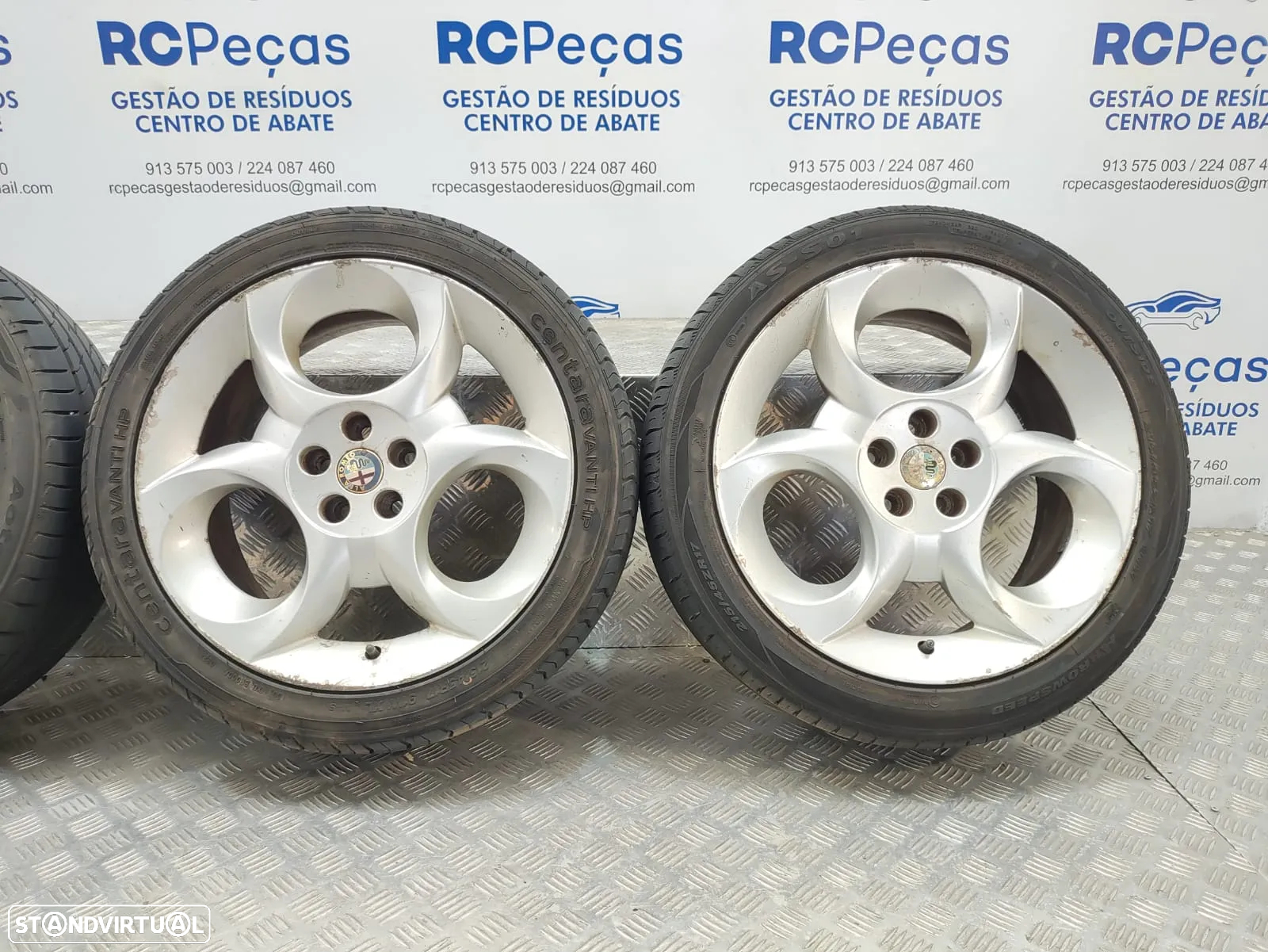 Conjunto Jantes 17 Alfa Romeo 147 7J ET40,5 5x98 - 6