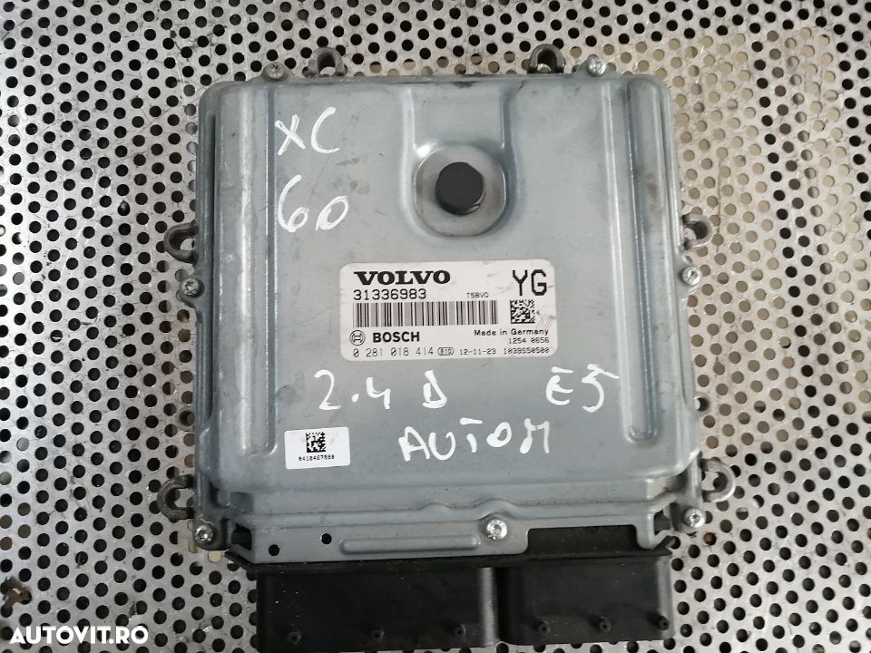 Calculator Motor Ecu Volvo XC60 2.4 D  Euro 5 - 3
