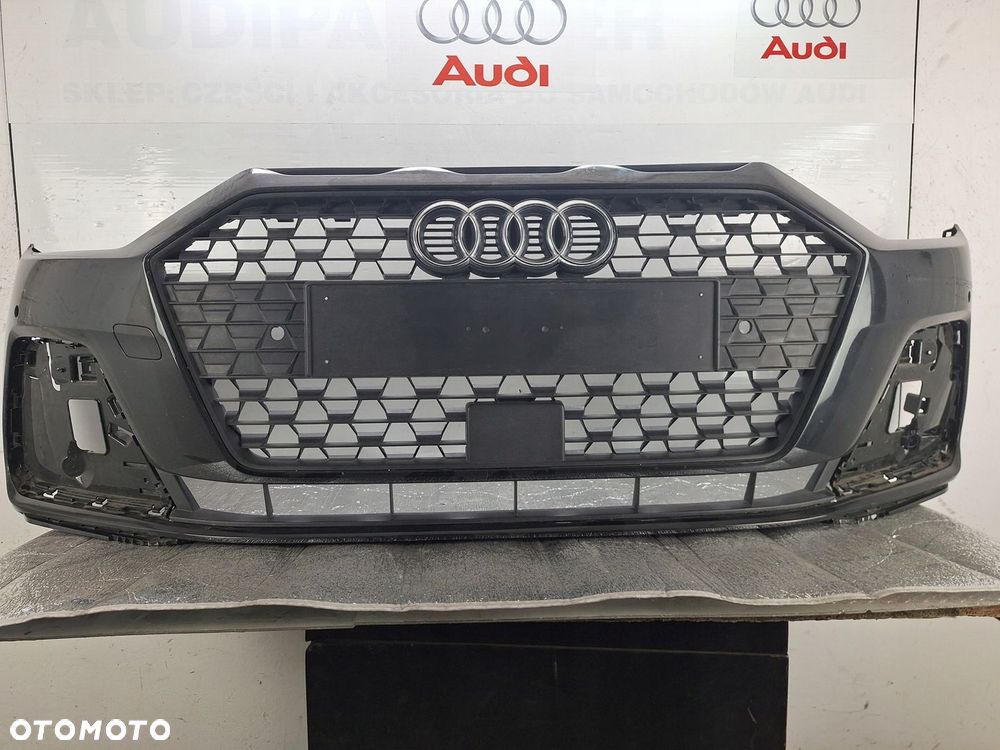 ZDERZAK AUDI A1 82A 2018-2024 ORYGINAŁ OE ASO GRILL ATRAPA - 1