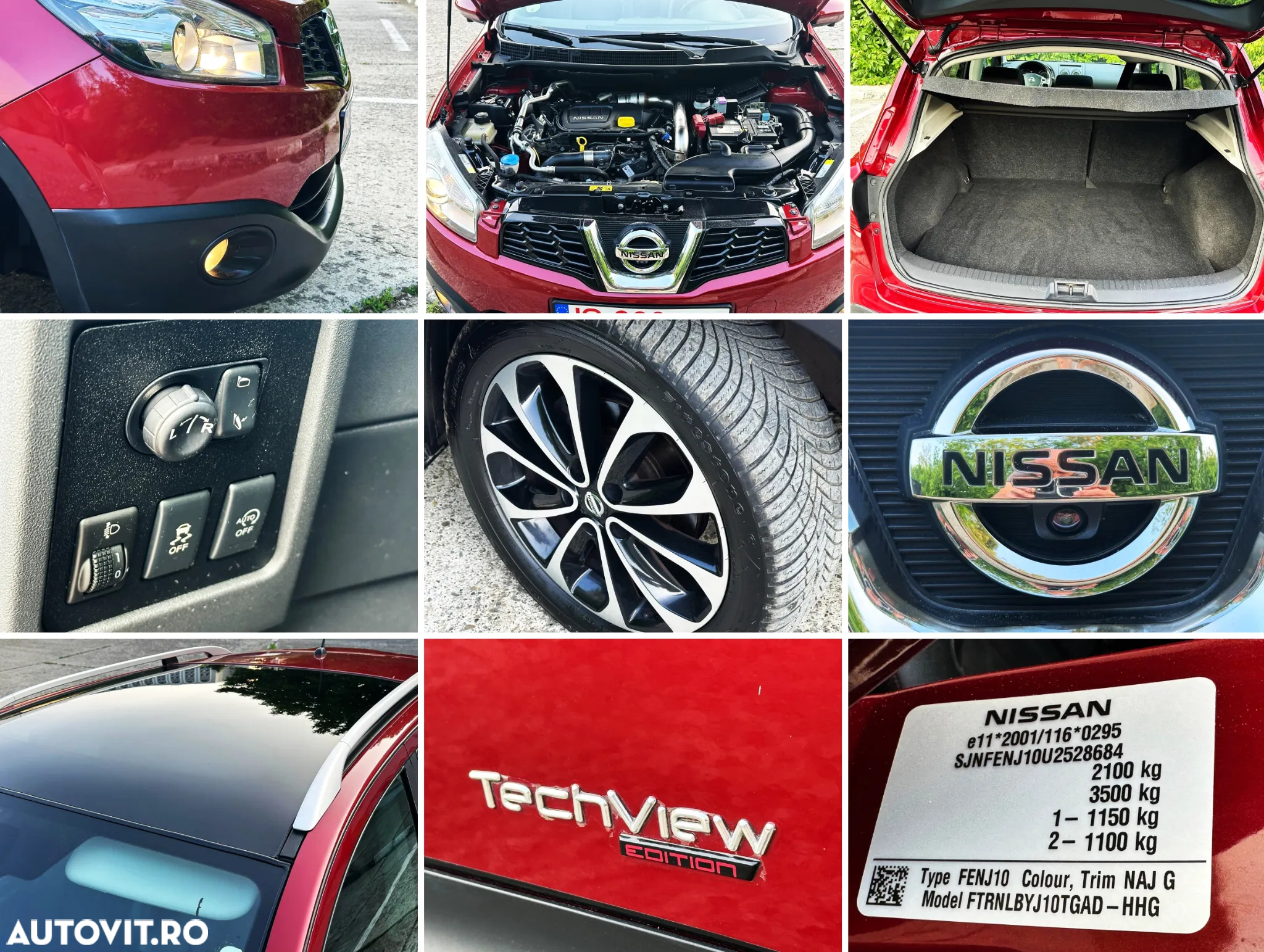 Nissan Qashqai 1.6 DCI 4 x 4 DPF Start/Stop tekna - 12