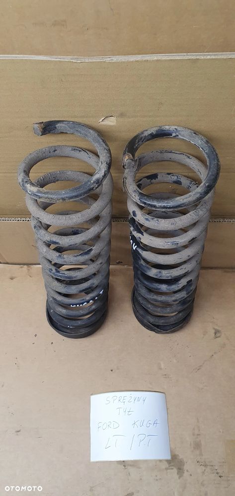 Sprężyny sprężyna tył tylne 2SZT Ford Kuga MK1 - 2