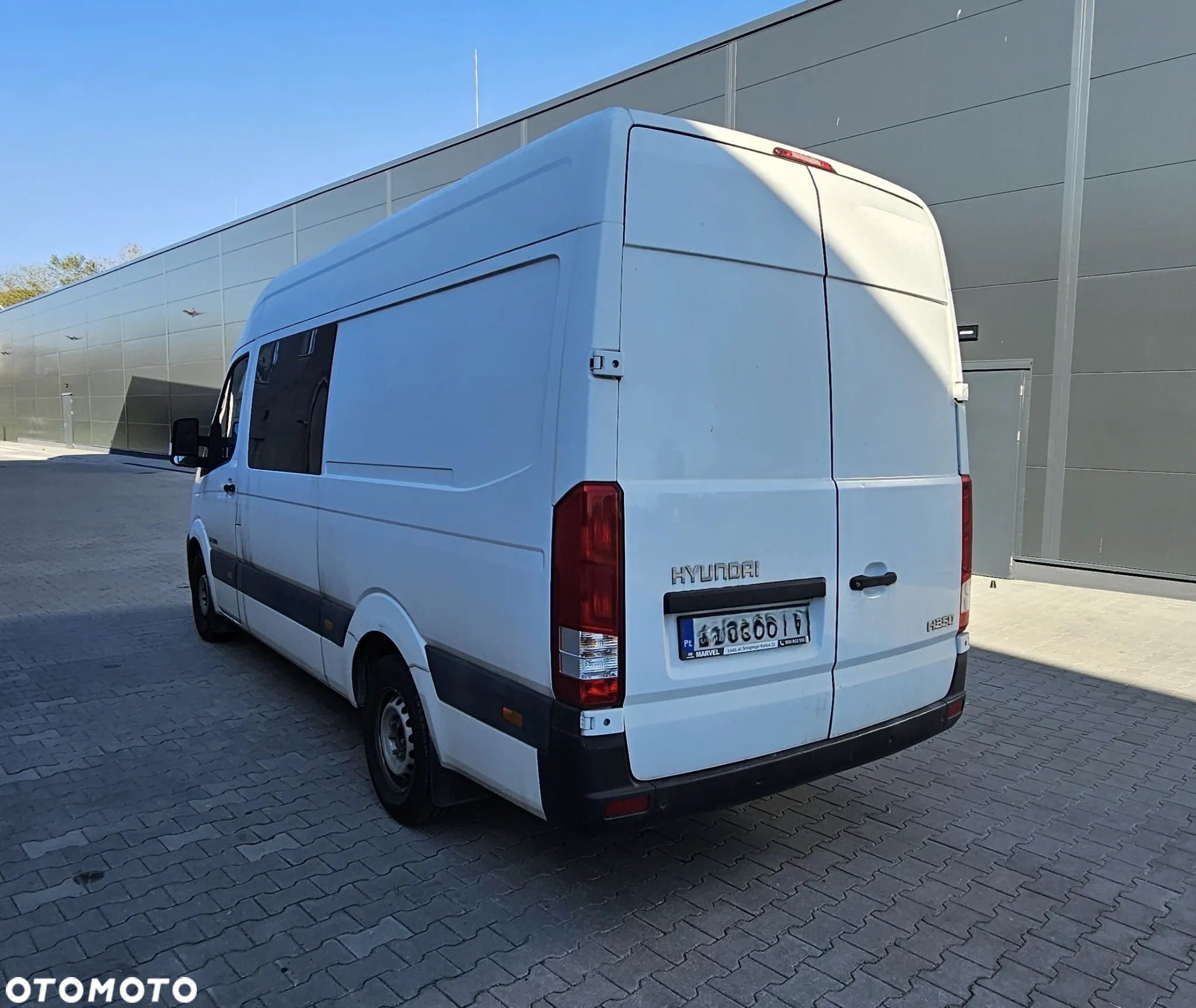 Hyundai H350 Brygadówka - b. mały przebieg tylko 83 600 km, 2,5 CRDi (170 KM), 7-osobowy, jak - 4