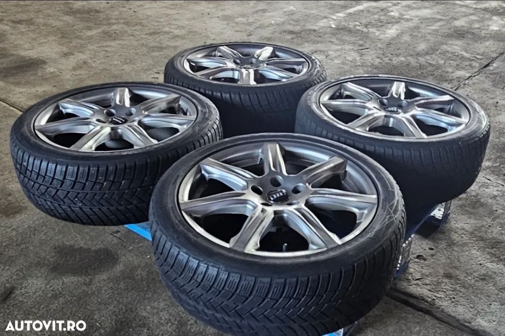 Set 4 Jante Audi OEM, 10 spite,  anvelope Vredestein 225/45 R 18 95W M+S - 3