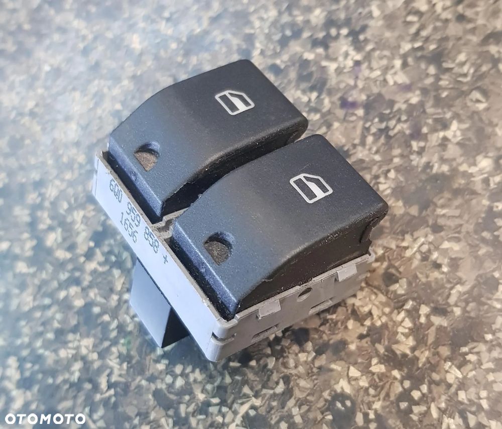 PRZEŁĄCZNIK PRZYCISKI PRZYCISK SZYB VW POLO 9N LIFT 6Q0959858 - 2