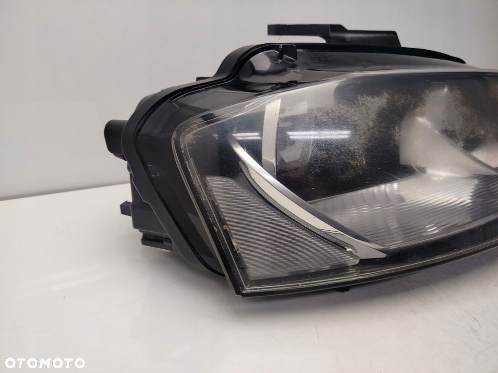 audi a3 8p lift 08r- reflektor lampa prawy przód prawa przednia - 5