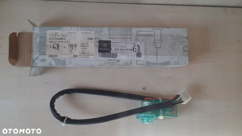 Kostka stacyjki MERCEDES ATEGO, ACTROS, ATEGO 2 A0005459508 - 2