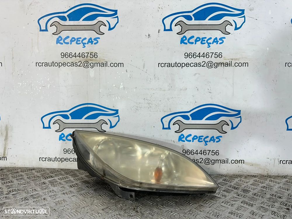 .Conjunto Farol Otica Frente Frontal Direita Esquerda Original Mistubishi Colt 8301A285 mr957356 2003 - 2013 - 6