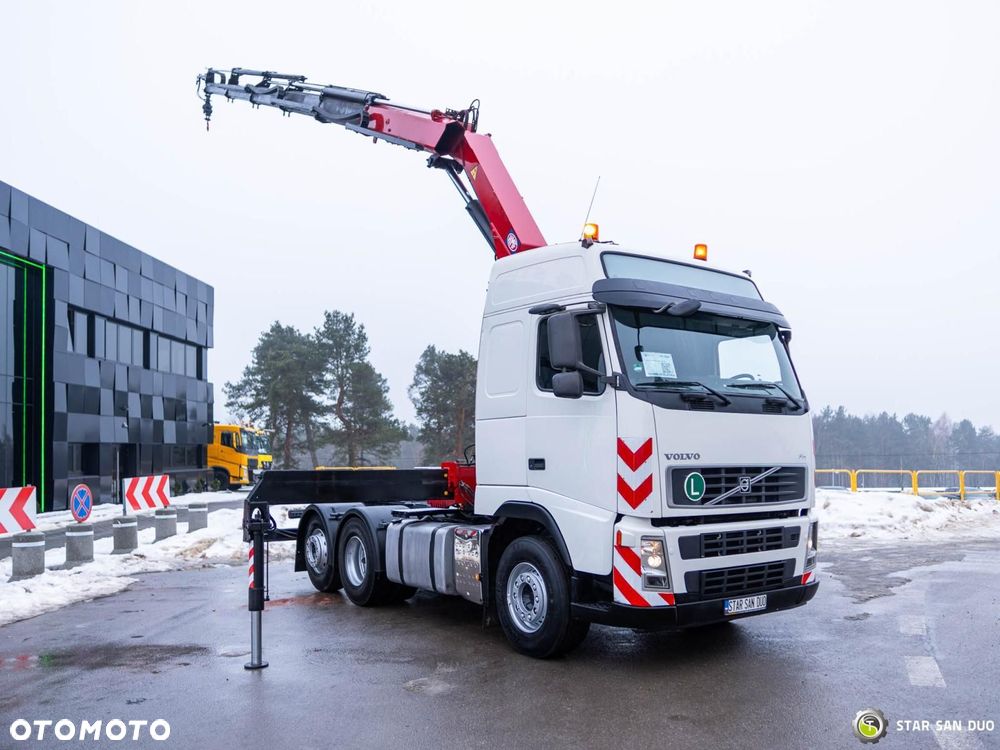 Volvo FH480 6x2 HMF 2820-K6 HDS Żuraw Ciągnik Siodło - 5