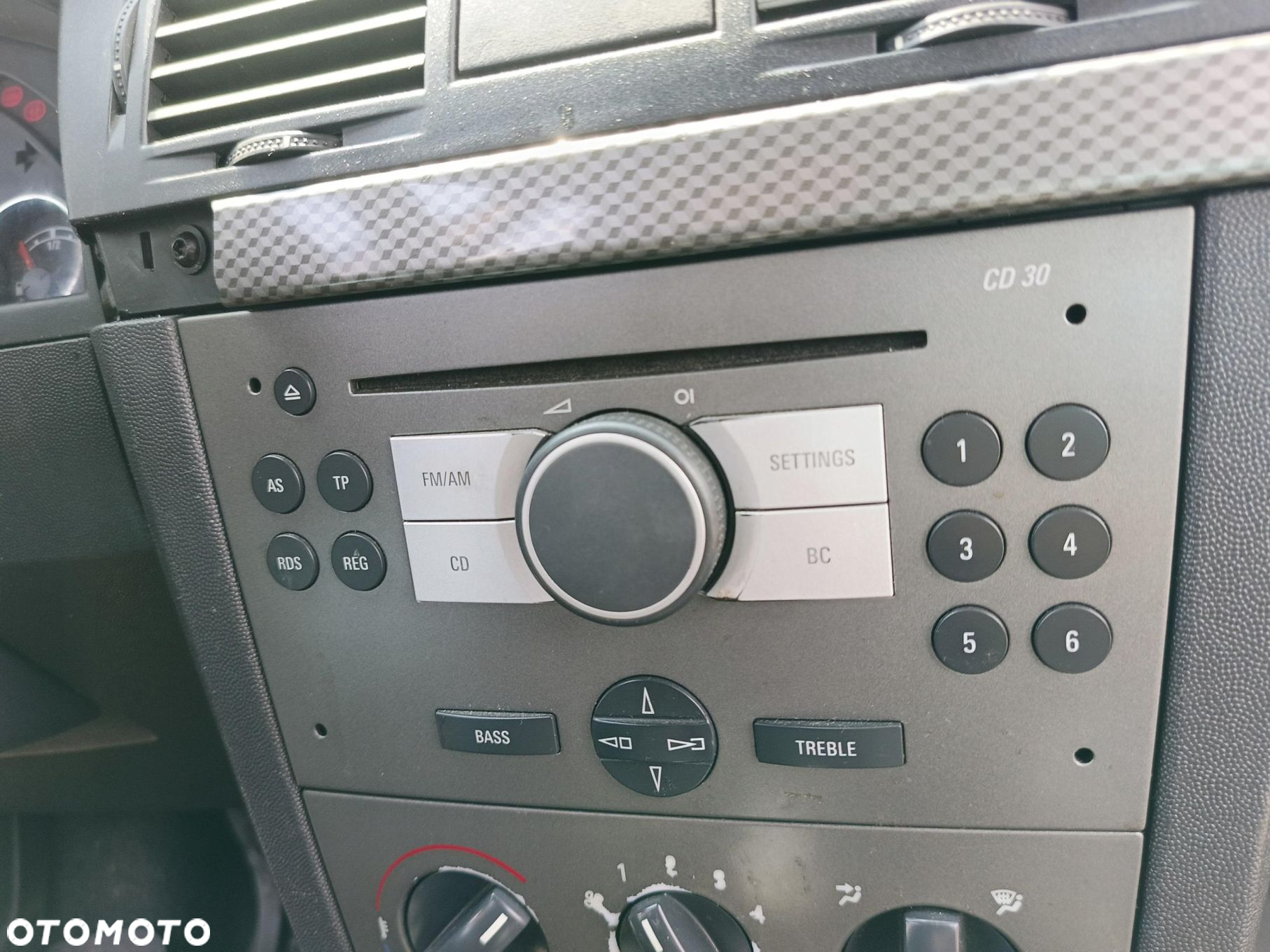 Opel Meriva A FL 03-10 RADIO ORYGINALNE CD - brak kodu - 4