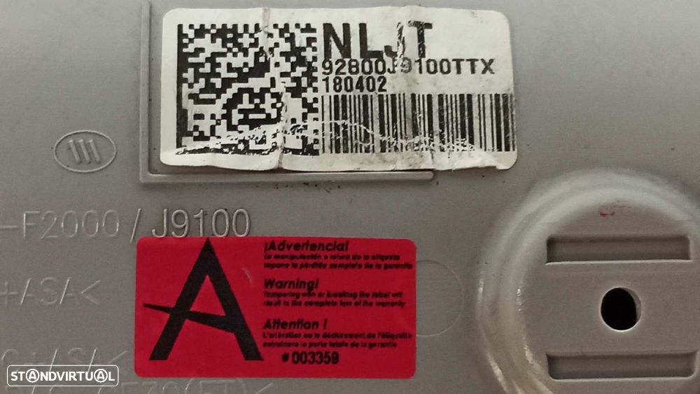 LUZ INTERIOR HYUNDAI KONA KLASS 2WD - 5