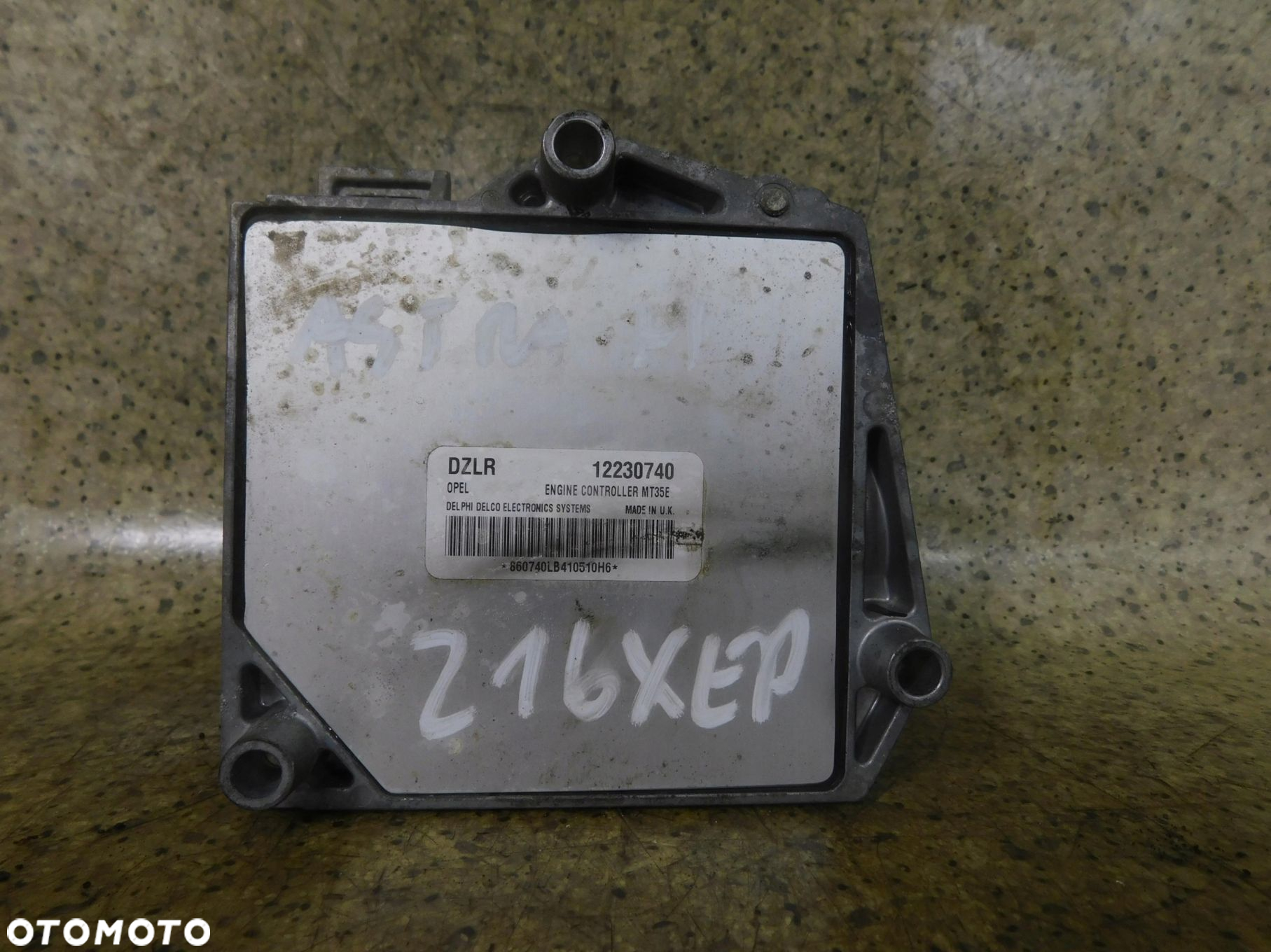 12230740 Dzlr Sterownik Silnika Ecu Opel Astra H 1.6 Z16Xep - 2