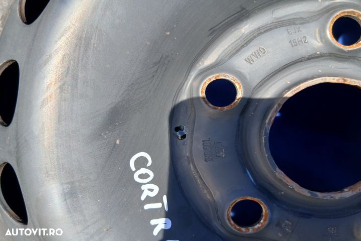 Jante tabla cu anvelope 15 - set 1K0601027T ET47 6JX15H2 195/65 R15 1 - 4