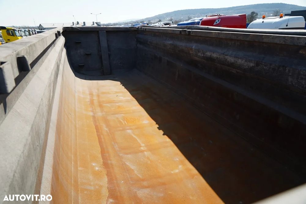 Wielton BASCULATOR / 26 M3 / HARDOX / MANEVRA HP / AXĂ RIDICATĂ / SAF - 14