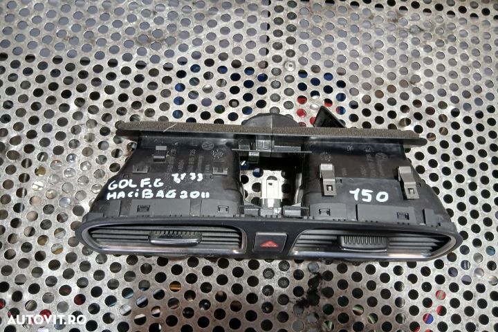 Grila ventilatie bord centru 5K0819743 5K0815736C 5K0819743 5K0815736 - 2