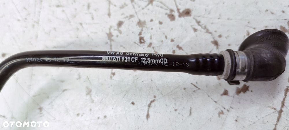 PRZEWÓD WĄŻ PODCIŚNIENIA AUDI A4 B8 A5 8K0611931CF - 1