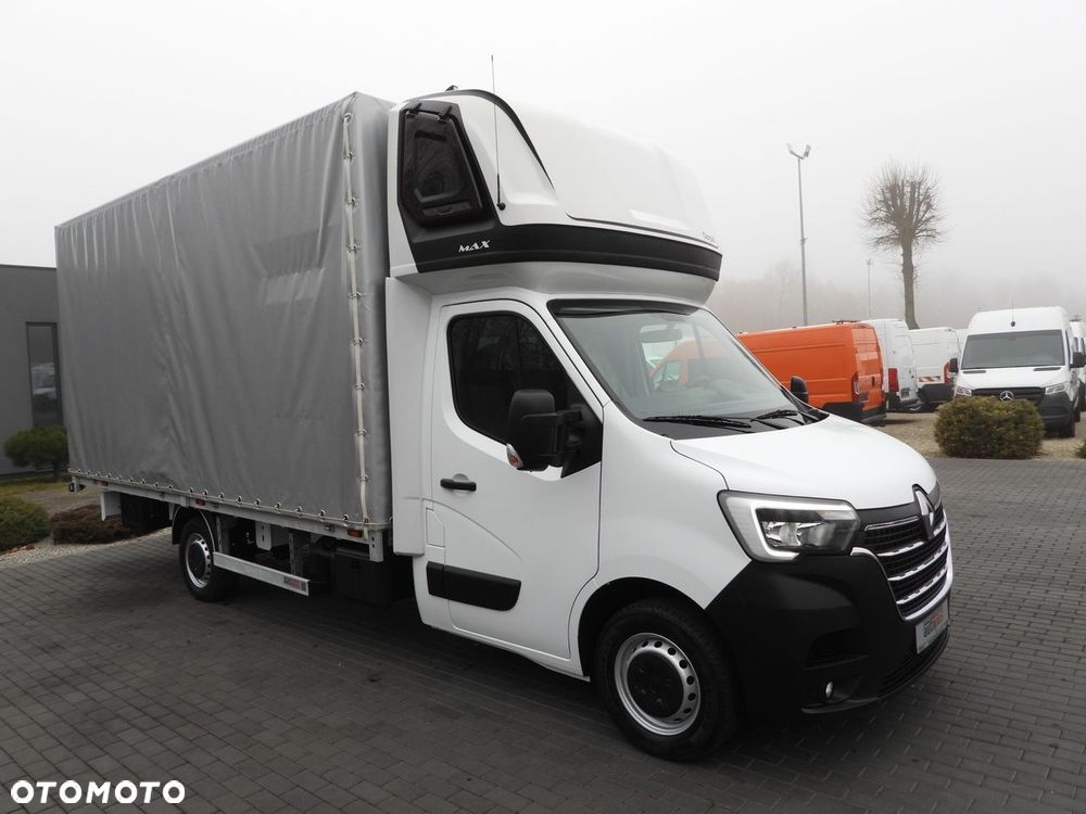 Renault MASTER PLANDEKA 10 PALET WEBASTO TEMPOMAT PNEUMATYKA KLIMATYZACJA  165KM - 5
