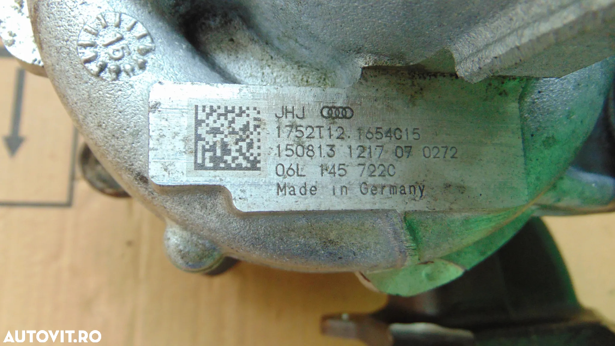 Turbina Audi A4,A5,A6,A7,Q5 2.0 TFSI,177/250HP-130/186KW COD 06L145722C - 7