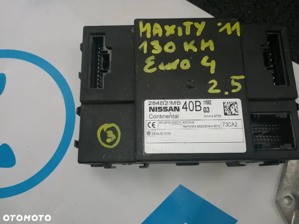 Zestaw Startowy Komputer Renault Maxity 2,5 Euro 4 - 3